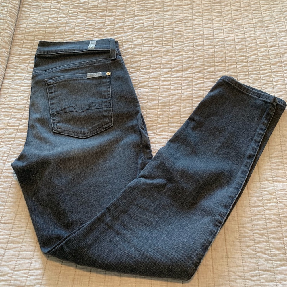 7 For All Mankind Gray Gwenevere Jean